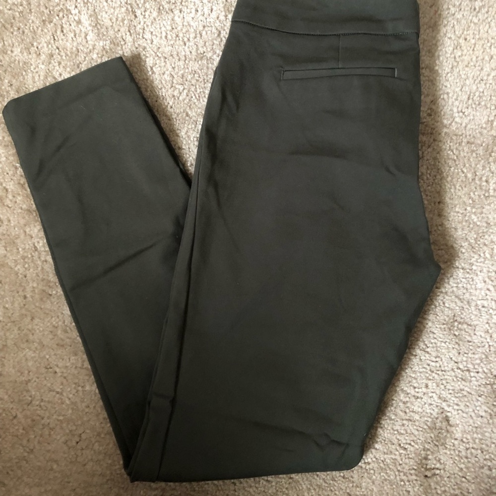 Olive green work pants